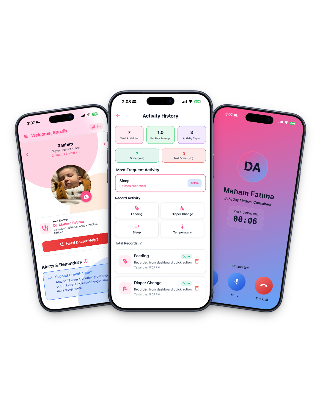 Babyday App - Doctor Call